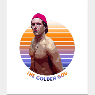 Golden God Retro Posters and Art